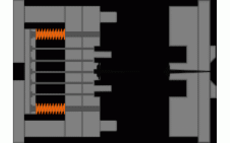 最簡單的兩板模成型-深圳市模具廠整理提供