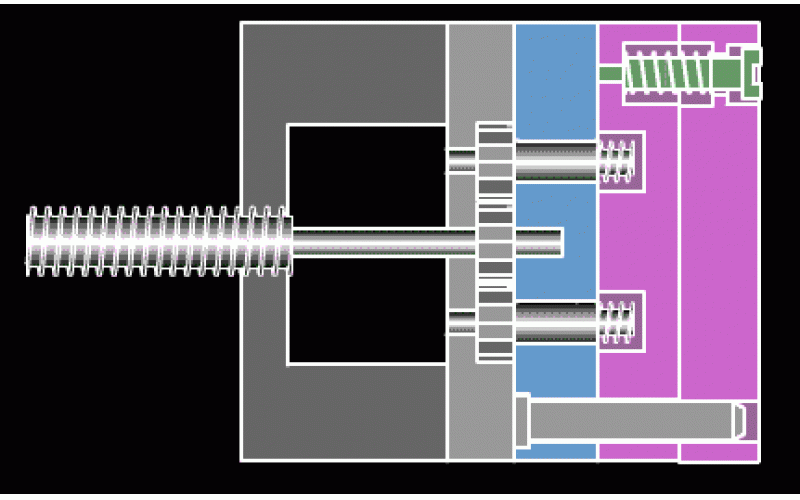 馬達(dá)脫螺紋模具-深圳市模具廠整理提供